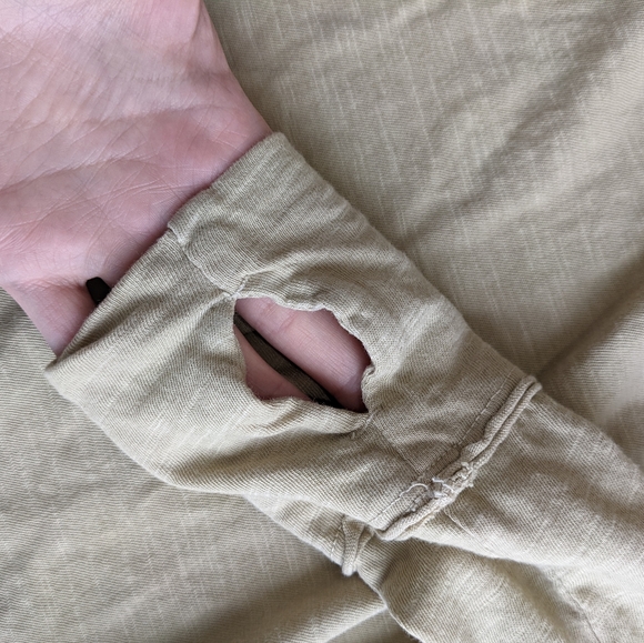 We the Free, yellow long sleeve, women's XS - Picture 6 of 8